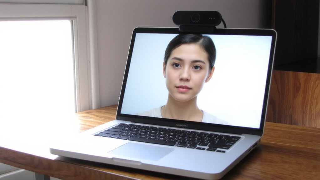 optimize laptop camera setup