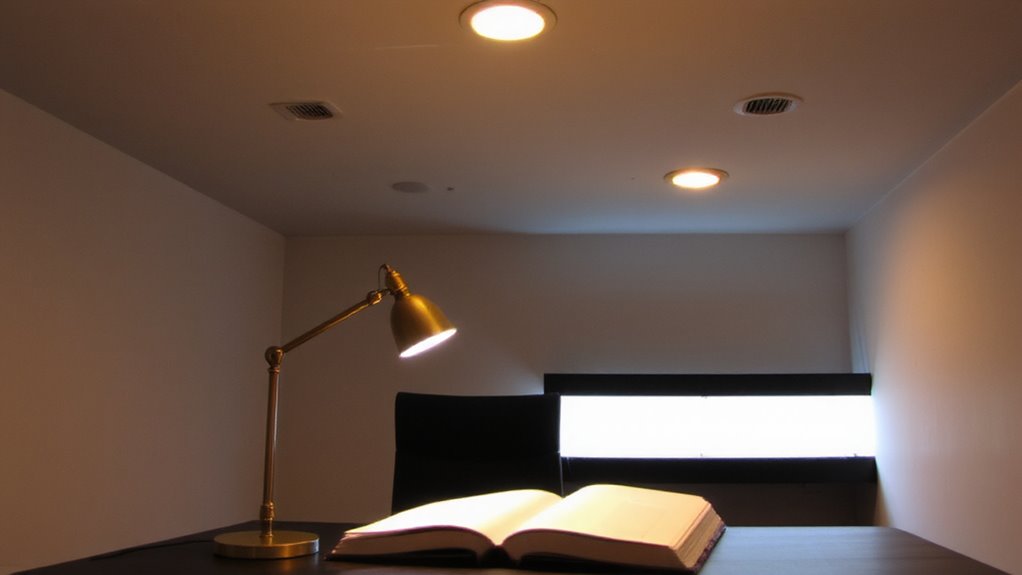 optimize lighting for focus