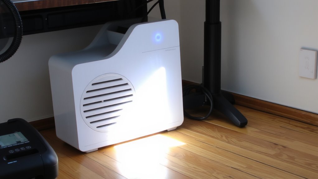 optimize purifier placement near desk