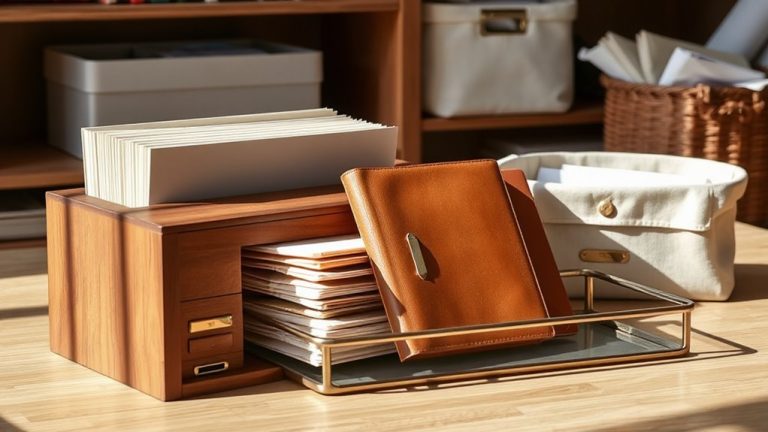 organized folders for work and home