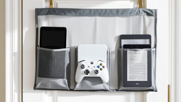 over the door tablet organizer