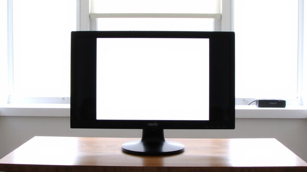 perpendicular placement reduces glare