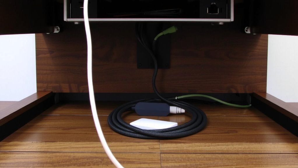 plan power strip placement