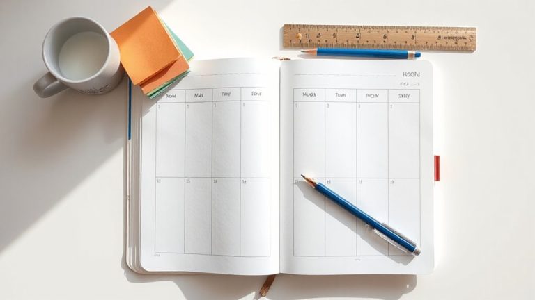 plan week visually first