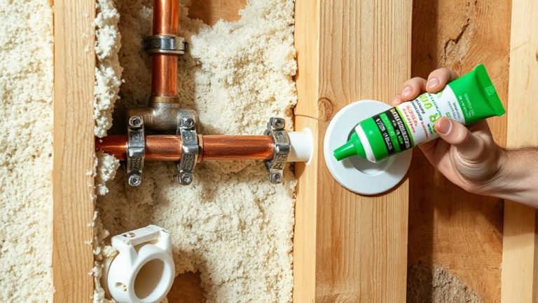 plumbing pipe noise reduction