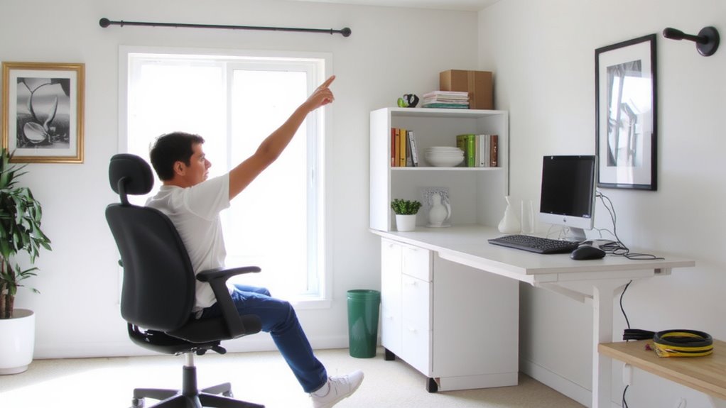 poor posture and repetitive strain