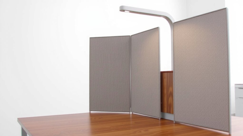 portable acoustic screens reduce noise
