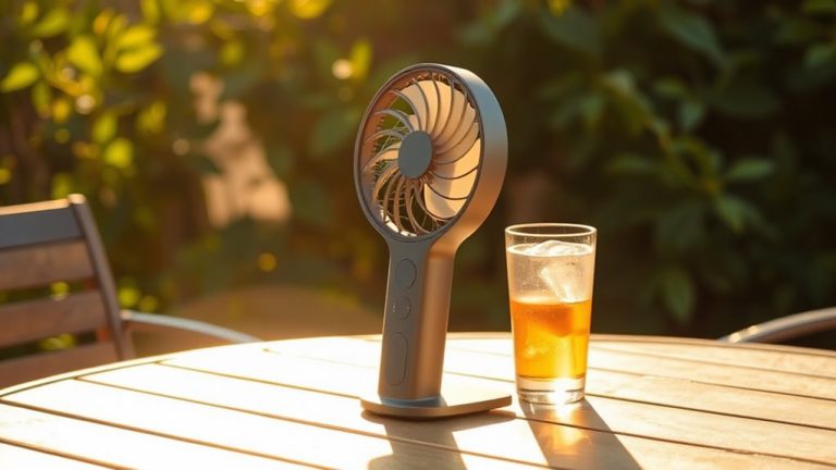 portable rechargeable fans for comfort
