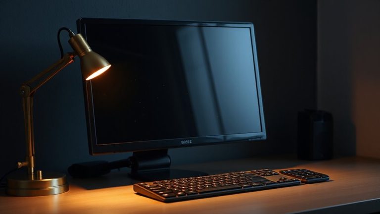 position lights carefully