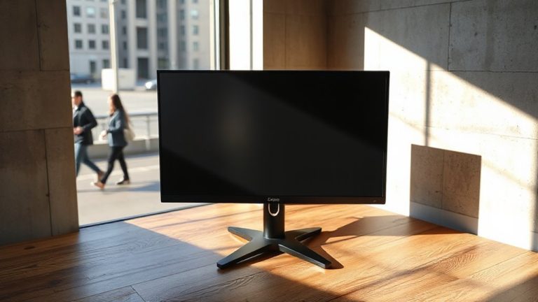 position monitors away from windows