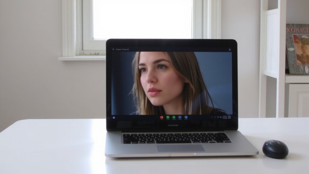 position video near lens