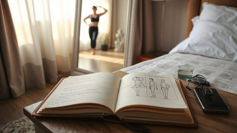 posture journal mirror feedback
