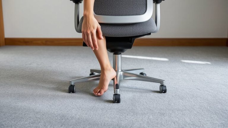 proper chair depth adjustment