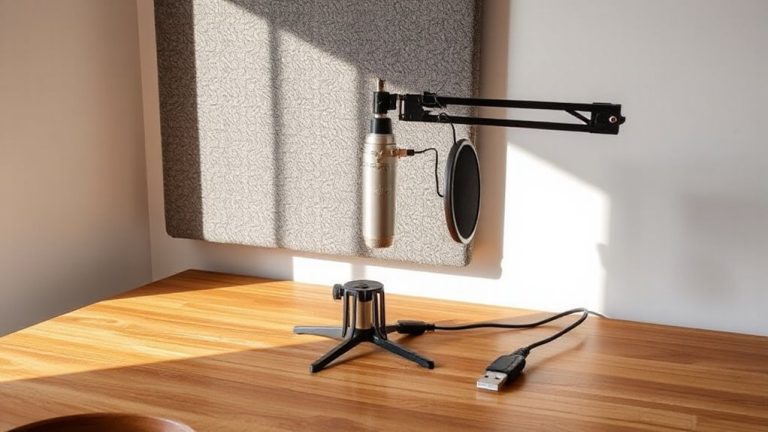 proper desktop microphone setup