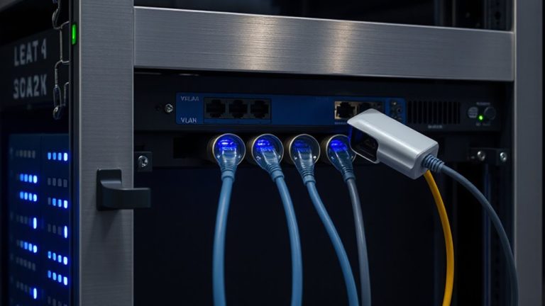 quarantined vlan for high bandwidth cameras