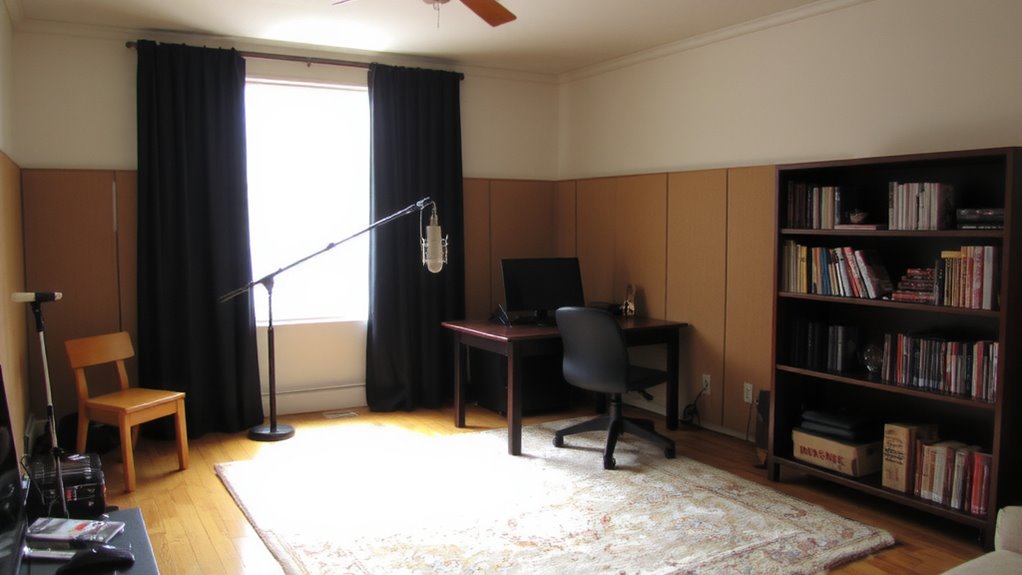 quiet interior corner placement