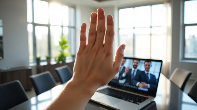 raise hand virtually
