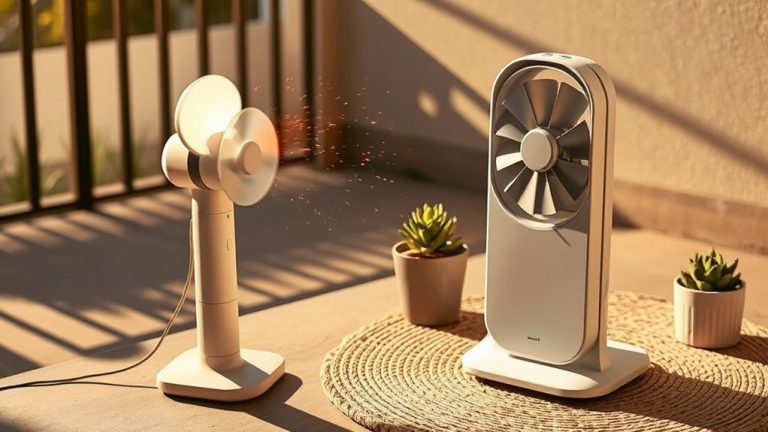 rechargeable battery fans for anywhere cooling