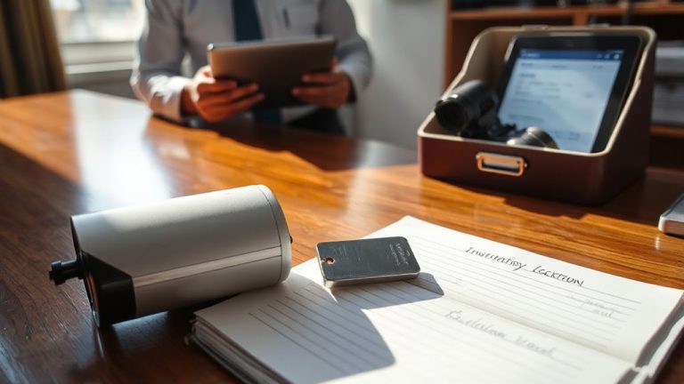 register surveillance equipment locally