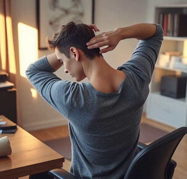 relieve desk related neck pain