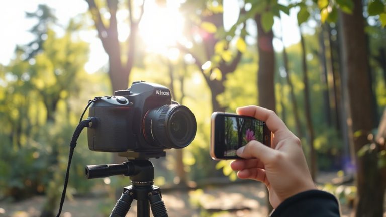 remote camera framing adjustment