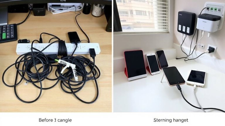 reorganize stations for new devices