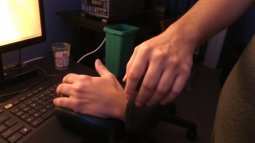 repetitive strain from typing
