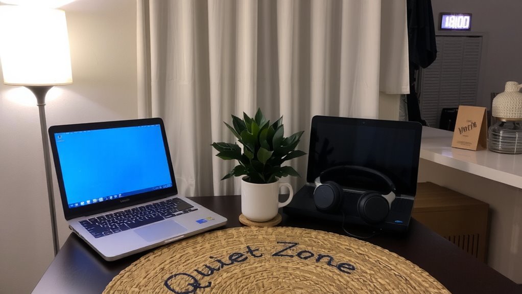 respectful quiet hours daily