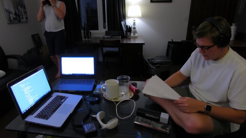 roommates disrupt focus deeply