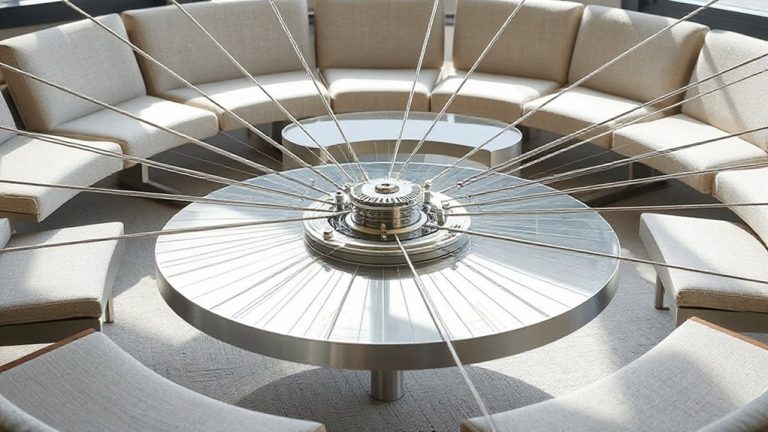 rotating cable hub design