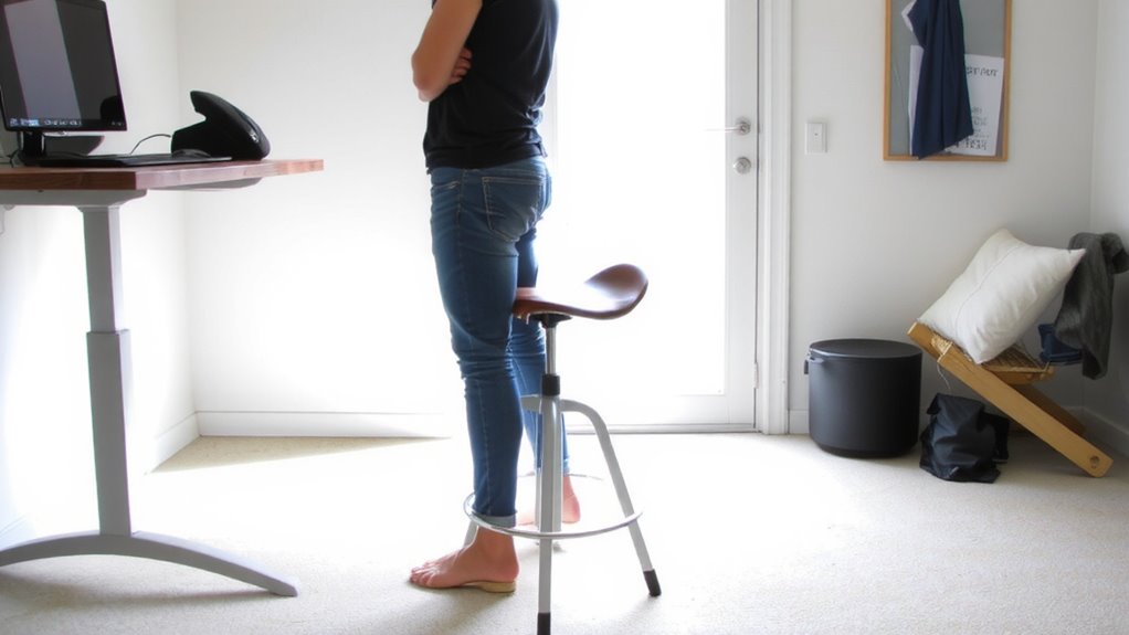 saddle stool posture benefits