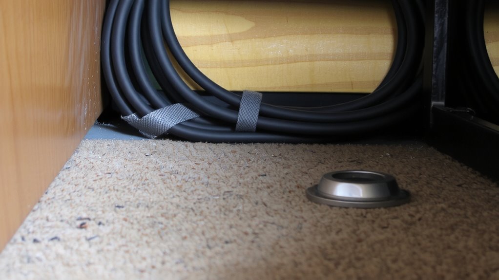 seal desk gap for warmth