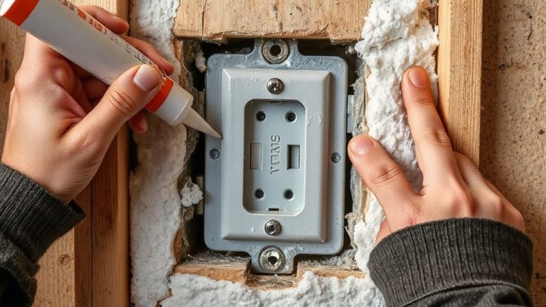 seal electrical boxes completely