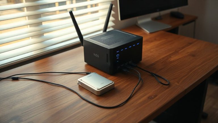 secure local nas sharing