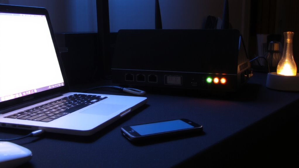 secure router login procedure