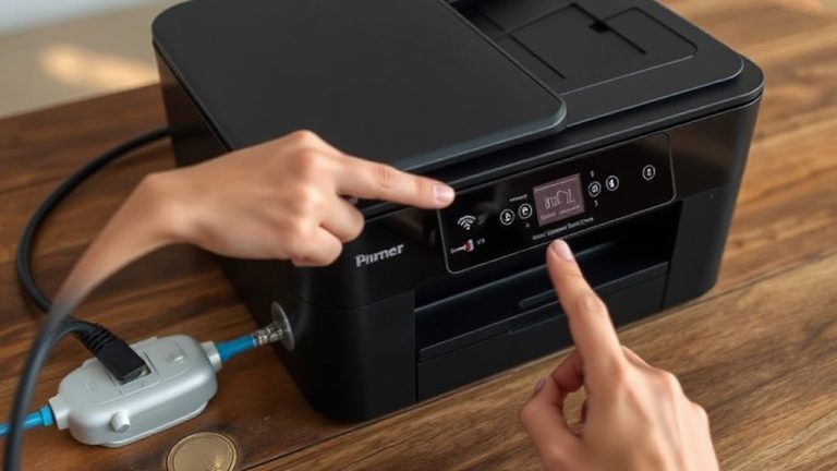 secure your home office printers