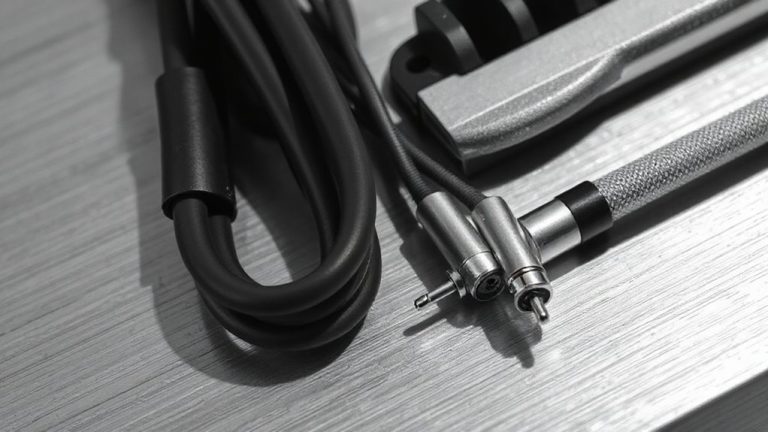separate analog audio from digital power