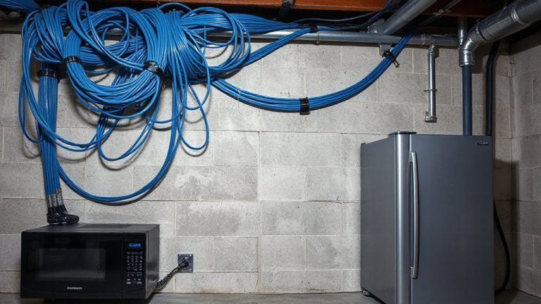 separate data cords from appliances