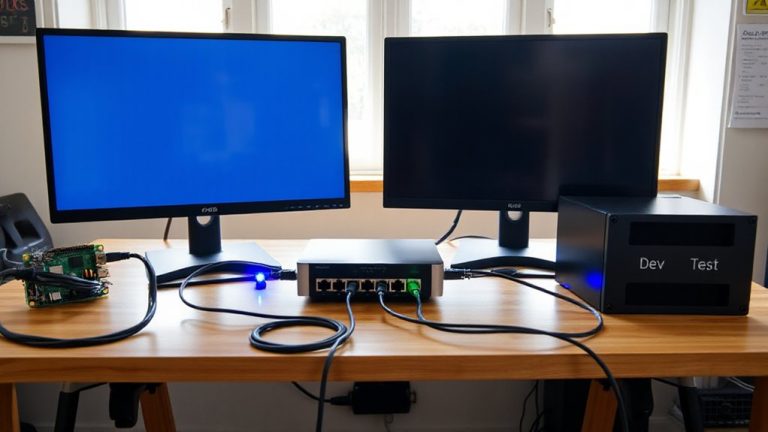 separate network setup