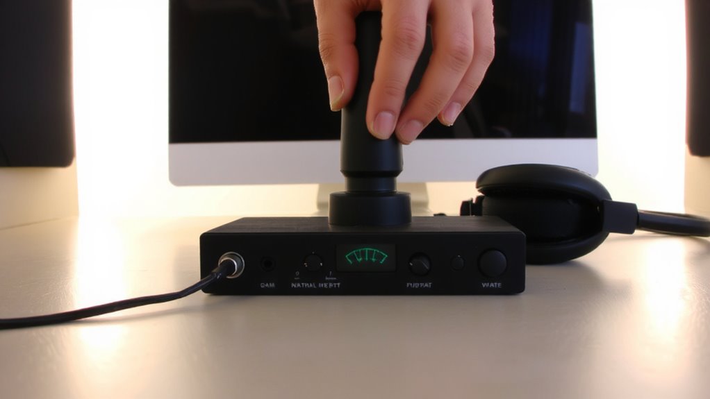 set mic levels properly