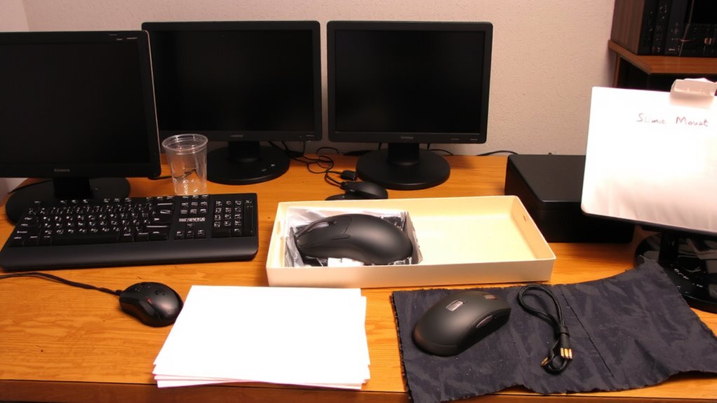 silent mice reduce office noise