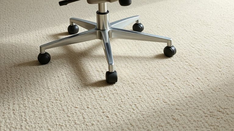 silent smooth carpet chair wheels
