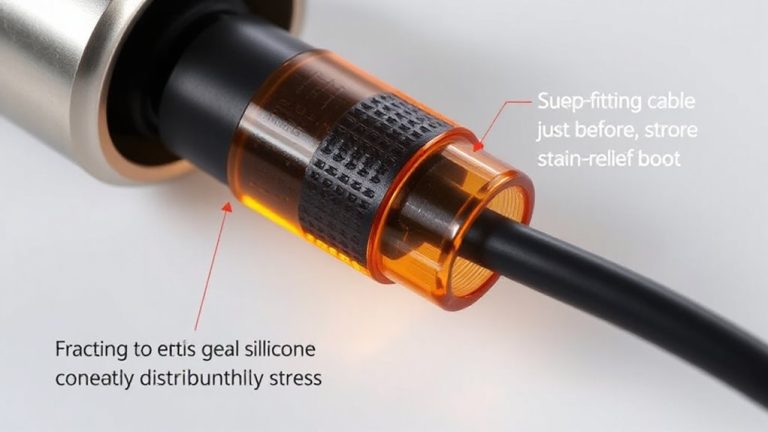 silicone strain relief protection