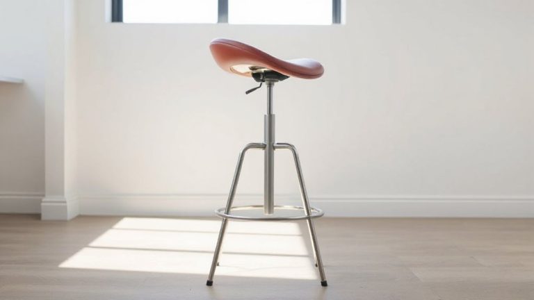 sit stand saddle stool
