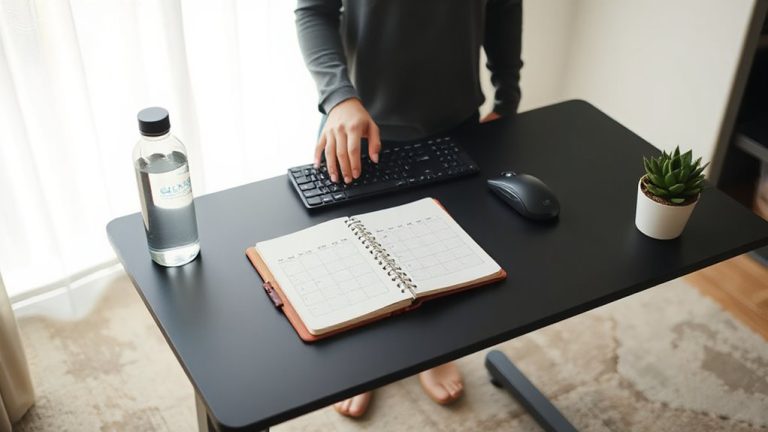 sit stand transition schedule