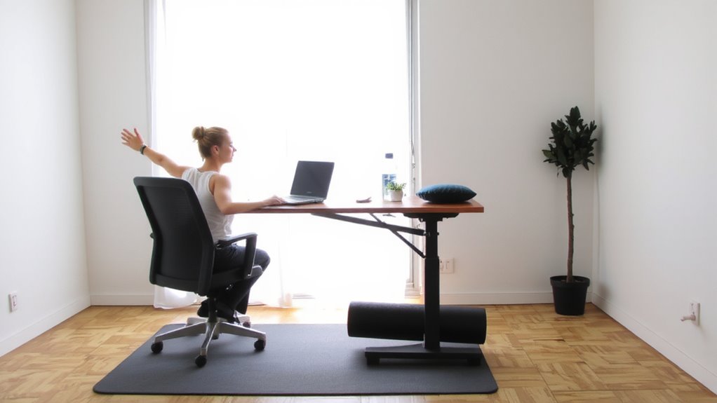 sitting increases spinal compression