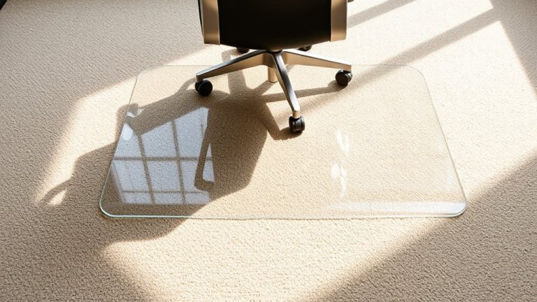 smooth rolling carpet chair mats
