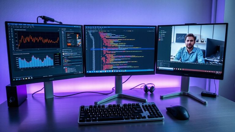 snap layouts across three monitors