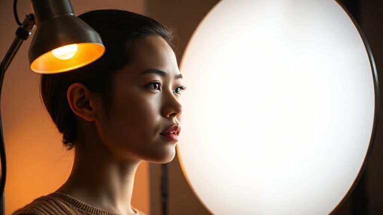 soft key light setup