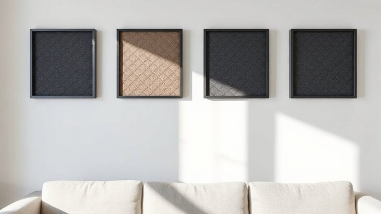sound absorbing diy picture frames